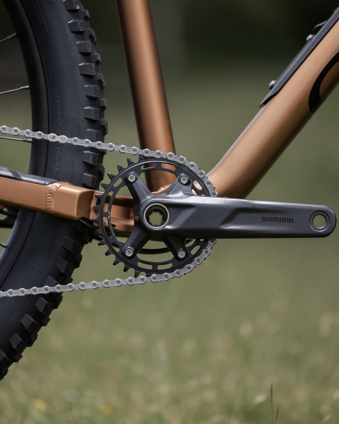 Orbea Hardtail Mountain Bike Laufey Shimano Drivetrain